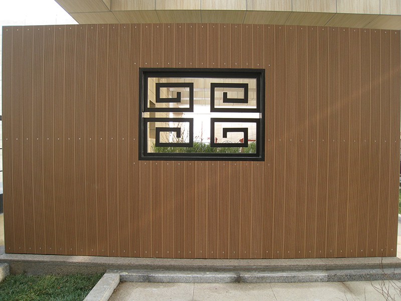 屏風木塑屏風案例