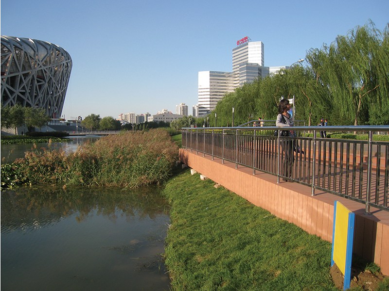 景區(qū)木塑地板案例